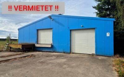 Schöne, Abseitsliegende Lagerhalle mit ca. 240m² zu vermieten – Selfkant